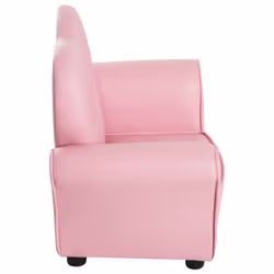 HOMCOM Kids Sofa Toddler Armchair Children Chair Princess-Themed Nursery - Additional view 6