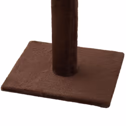 PawHut Floor to Ceiling Cat Tree for Indoor Cats 5-Tier Kitty Tower Brown - Additional view 6