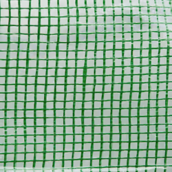 Outsunny 3.5 x 2m Walk-In Polytunnel Greenhouse with Roll Up Door Windows Green - Additional view 7