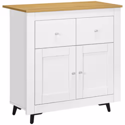 HOMCOM Sideboard Storage Cabinet Freestanding Kitchen Cupboard with Drawers - Additional view 8