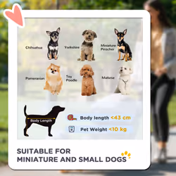 PawHut 3 Wheel Pet Stroller, for Medium Small Dogs, Foldable Cat Pram - Grey