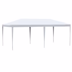 Outsunny 6m x 3m Garden Gazebo Marquee Canopy Party Tent Canopy Patio White - Additional view 7