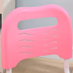HOMCOM Kids Desk and Chair Set w/ Drawer, Pen Slot Hook - Pink - Additional view 6