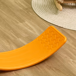 ZONEKIZ Balance Board, Kids Wobble board, Montessori Toy for 3-6 Years, Orange - Additional view 7