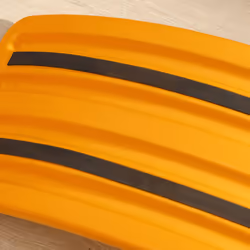 ZONEKIZ Balance Board, Kids Wobble board, Montessori Toy for 3-6 Years, Orange - Additional view 8