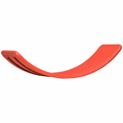 ZONEKIZ Balance Board, Kids Wobble board, Montessori Toy for 3-6 Years, Red