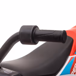HOMCOM 12V Kids Electric Motorbike Ride-On Motorcycle w/ Training Wheels - Red - Additional view 7