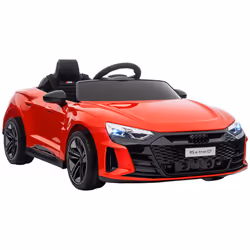 HOMCOM Audi RS e-tron GT Licensed 12V Kids Electric Ride on W/ Remote, Red - Additional view 8