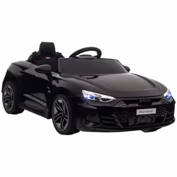 HOMCOM Audi RS e-tron GT Licensed 12V Kids Electric Ride on W/ Remote, Black - Additional view 8