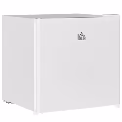 HOMCOM 46L Counter Top Fridge with Chiller Box Mini Fridge for Bedrooms Cream - Additional view 4