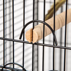 PawHut 1.53(m) Bird Cage, Parrot Finch Macaw Conure w/ Perch, Wheels, Stand - Additional view 5