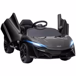 HOMCOM McLaren Licensed Kids Electric Ride-On Car w/ Remote Control - Black