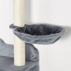 PawHut 4 Piece Cat Shelf, Cat Wall Furniture w/ Hammock, Steps, Platforms - Additional view 8