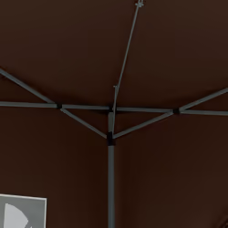 Outsunny 3x3 m Pop Up Gazebo Party Tent Canopy Marquee with Storage Bag Coffee - Additional view 7