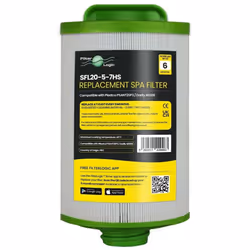 FilterLogic SFL20-5-7HS compatible with Pleatco PSANT20P3, Darlly 40206