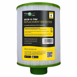FilterLogic SFL16-6-7HM compatible with Pleatco PJZ16, Darlly 52512