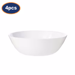 Soup Bowl Luminarc Zelie Tempered Glass 16cm Cereal Soup Serving Dish Set of 4