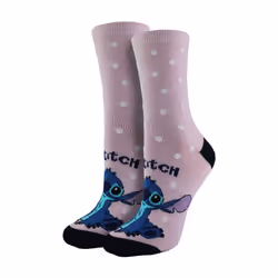 Disney - Ladies Novelty Disney Socks | Lilo and Stitch Design Socks | Disney Gifts