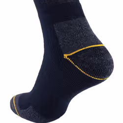 Caterpillar - 12 Pack Unisex Heavy Duty Work Socks for Steel Toe Boots - 11-14 UK, Black