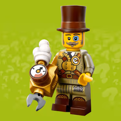 LEGO Series 27 Steampunk Inventor #12 Minifigure 71048 - Without Box