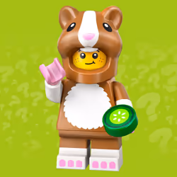 LEGO Series 27 Hamster Costume Fan #1 Minifigure 71048 - Without Box