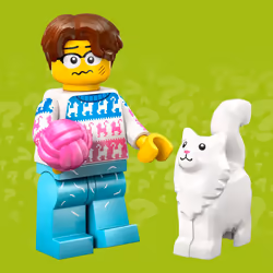 LEGO Series 27 Cat Lover #11 Minifigure 71048 - Without Box