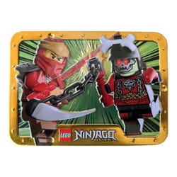 LEGO Ninjago Kai vs. Bone King Minifigure Metal Box Set 112324