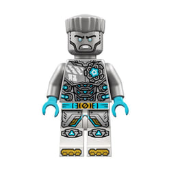 LEGO Ninjago Zane Dragon Rising Silver Hair and Torso Minifigure from 71827