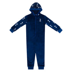 Tottenham Hotspur FC Boys Pyjamas All-In-One Loungewear Kids OFFICIAL Gift - Navy Blue, 8-9 Years