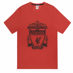 Liverpool FC Mens Pyjamas Short Loungewear OFFICIAL Football Gift - Red Marl, Medium