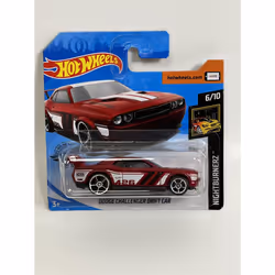 Hot Wheels Dodge Challenger Drift Car Nightburnerz 1:64 Scale FYF83D521 B6
