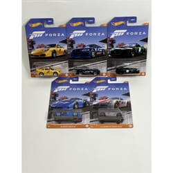 Forza Set of 5 Cars 1:64 Scale Hot Wheels HMV71 978D