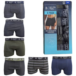 Original Penguin Mens 6X Pack Boxer Trunks - M