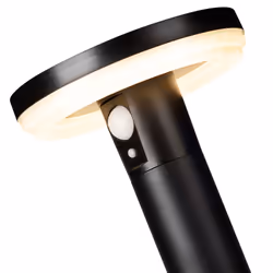 The 4lite Antheia Solar Slanted IP54 Die-Cast Aluminium LED Outdoor Wall Light with Built in PIR Motion Sensor is highly dura ...