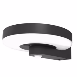 The 4lite Arundel Solar IP44 Die-Cast Aluminium LED Outdoor Wall Light with Built in PIR Motion Sensor has a Robust die-cast ...