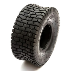 Tyre 15x6.00-6 Ride On Lawn Mower Grass Safe Chevron Turf Tread 4PLY
