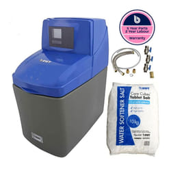 BWT WS355 WS Series Luxury Water Softener + Installation Kit + 15mm Hoses + Salt