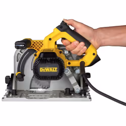 Dewalt DWS520KR 110v Plunge Saw Kit 2x 1.5m Guide Rails + Bag + Clamps + DCV856M