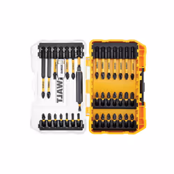 Dewalt 62 PC FLEXTORQ 25mm + 57mm Long Impact Bit Set Screwdriver+ Tough Case