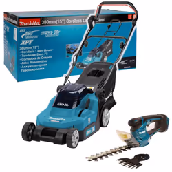 Makita DLM382Z 18v / 36v LXT Cordless Battery Lawn Mower + Hedge Cutter Bare