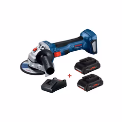 Bosch GWX 18V-7 18v 115mm Brushless Angle Grinder X-LOCK 2 x 4ah Procore Bat