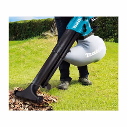 Makita DUB187Z 18V LXT Brushless Cordless Leaf Blower Vacuum + Bag + T Nozzle +