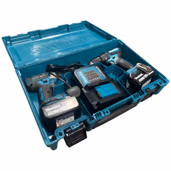 Makita 18v LXT Carry Case - Twin Pack DHP482 DHP452 DHP453 DTD152 DTD146 DTD140