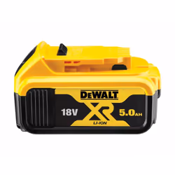 Dewalt DCB184 5.0ah 18v XR Lithium Ion Battery Twin Pack + Tstak Drill Case