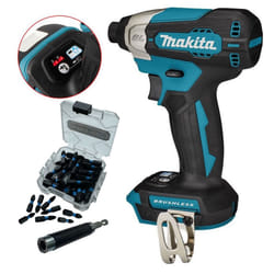 Makita DTD157Z 18v LXT Cordless Brushless Impact Driver + A-Mode + 25PC Bit Set