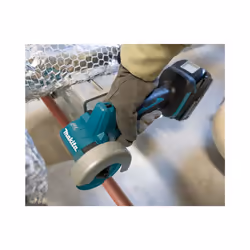 Makita DMC300Z 18V LXT Brushless 76mm Compact Cut Off Saw + 4 Blades Inc Carbide