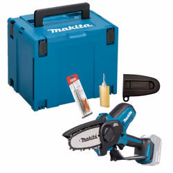 Makita DUC101Z Cordless Brushless Pruning Saw 18V Body Chainsaw 100mm + Makpac