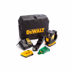 Dewalt DCLE34021D2 XR Compact Cross Line Green Laser 18V 2 x 2.0Ah Li-ion + Case