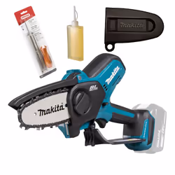Makita DUC101Z Cordless Brushless Pruning 18V 100mm + 2 x 5AH Battery & Charger