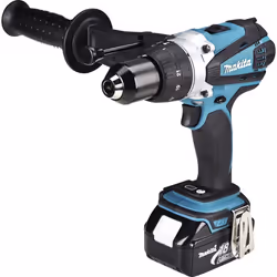 Makita DHP458 DHP458Z 18v Lithium Ion LXT Combi Hammer Drill + 30PC Bit Set
